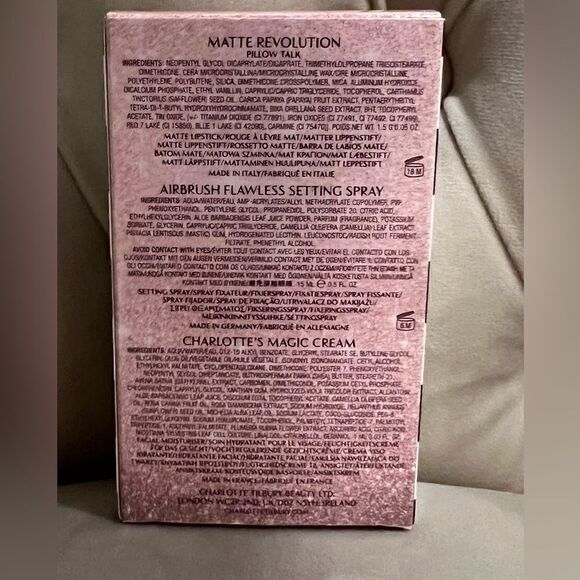 Charlotte Tilbury Flawless Look Set Pillow Talk, NEW NWB - Picture 2 of 2